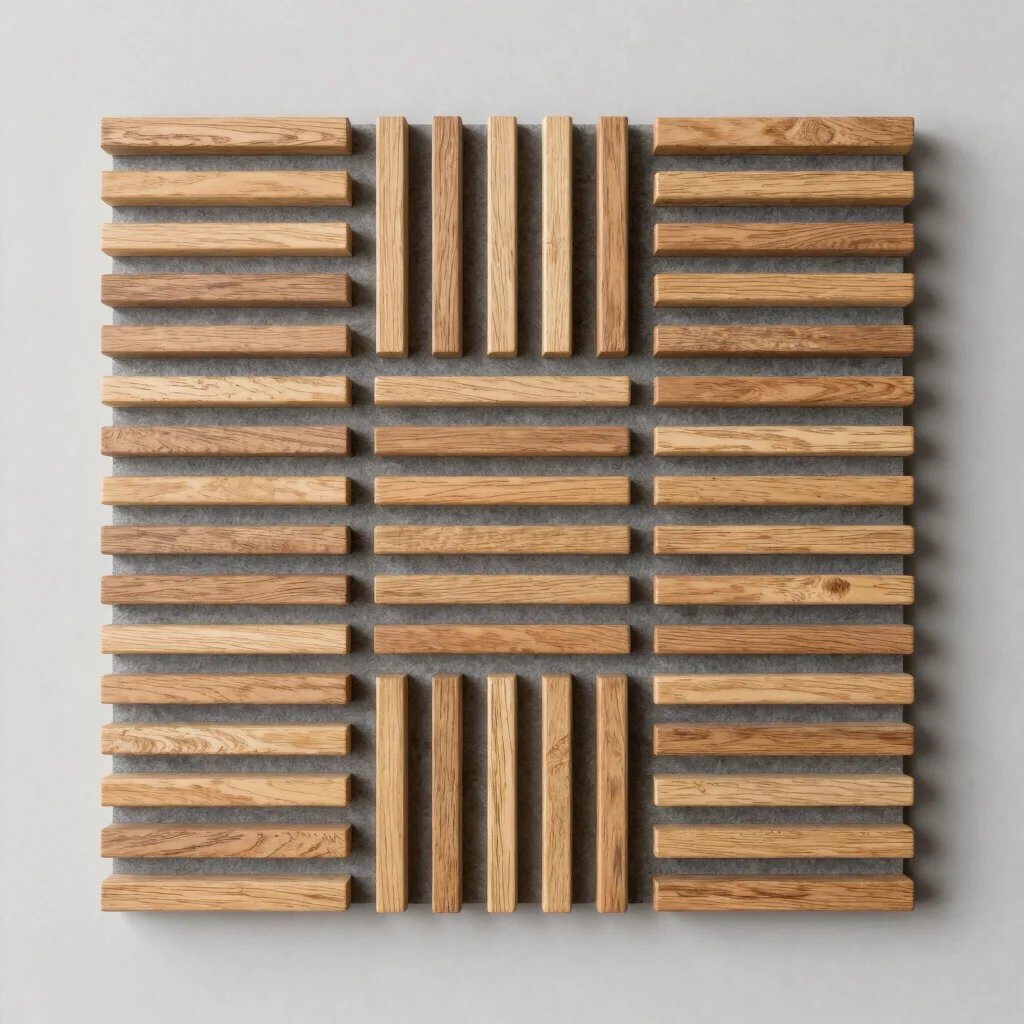 Linear Timber Acoustic Panel