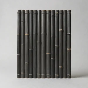Charcoal Bamboo Fiber Fluted Panel