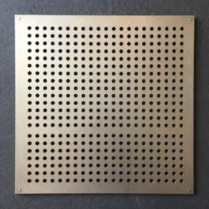 Perforated Anodized Aluminum Sheet